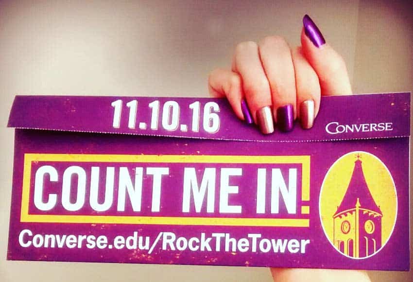 converse college rock the tower