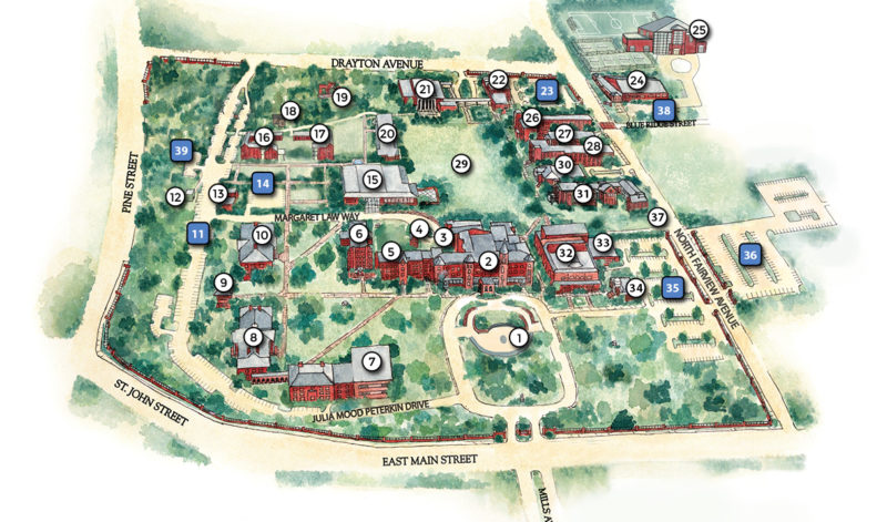 Gtcc High Point Campus Map - Map