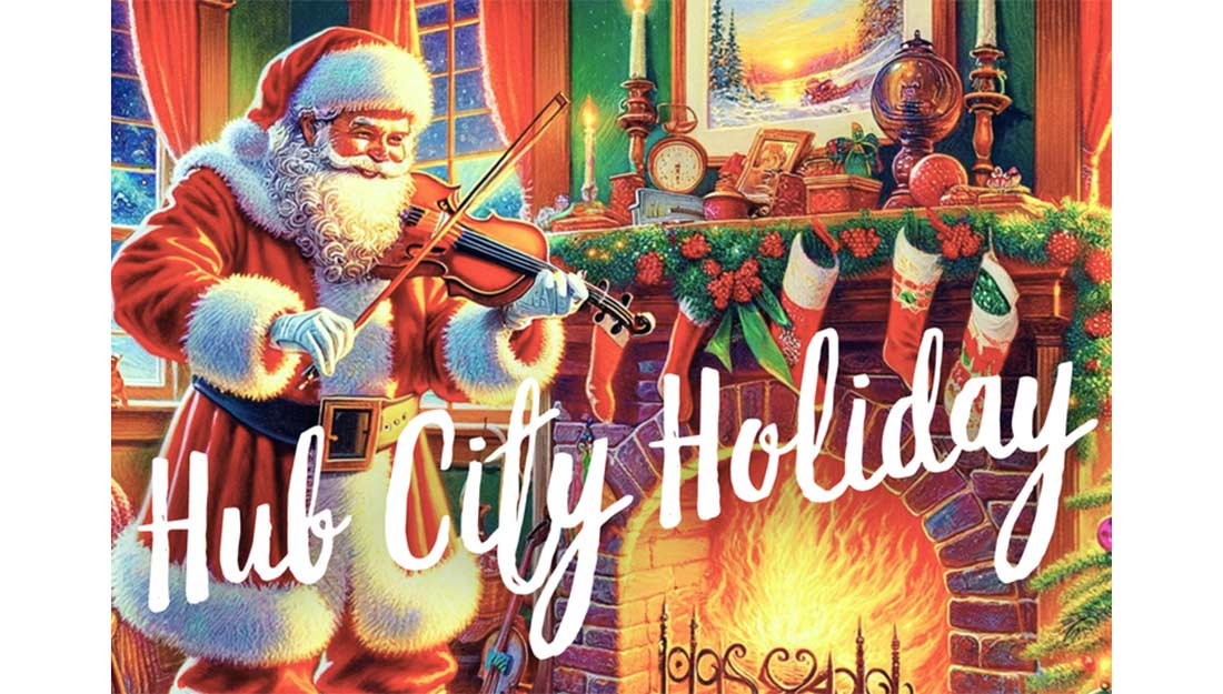 Hub City Holiday promo poster