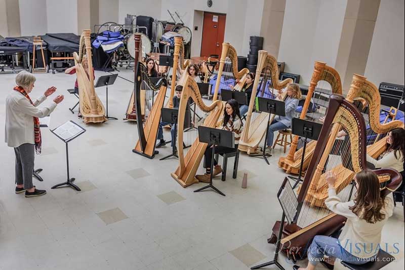 Grace performs with the North Carolina Opera Orchestra.