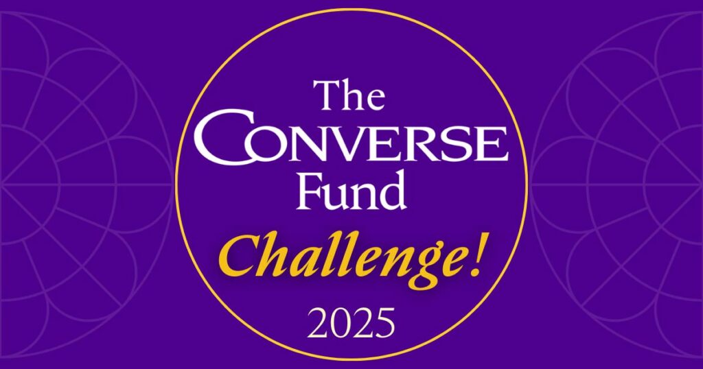 A graphic which reads The Converse Funs Challenge 2025.